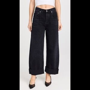 Citizens of Humanity Ayla Baggy Cuffed Crop Jeans  Ayla Baggy Cuffed Crop Jeans